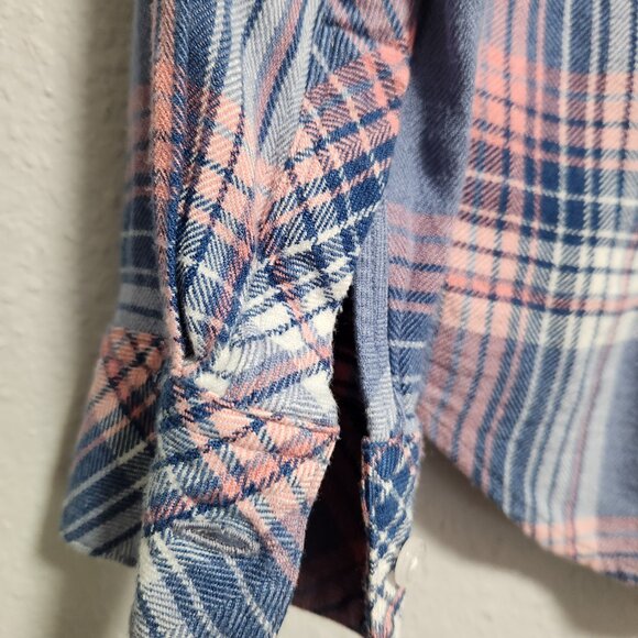 Rails Hunter Harbor Pink Indie Flannel Small - Picture 4 of 6